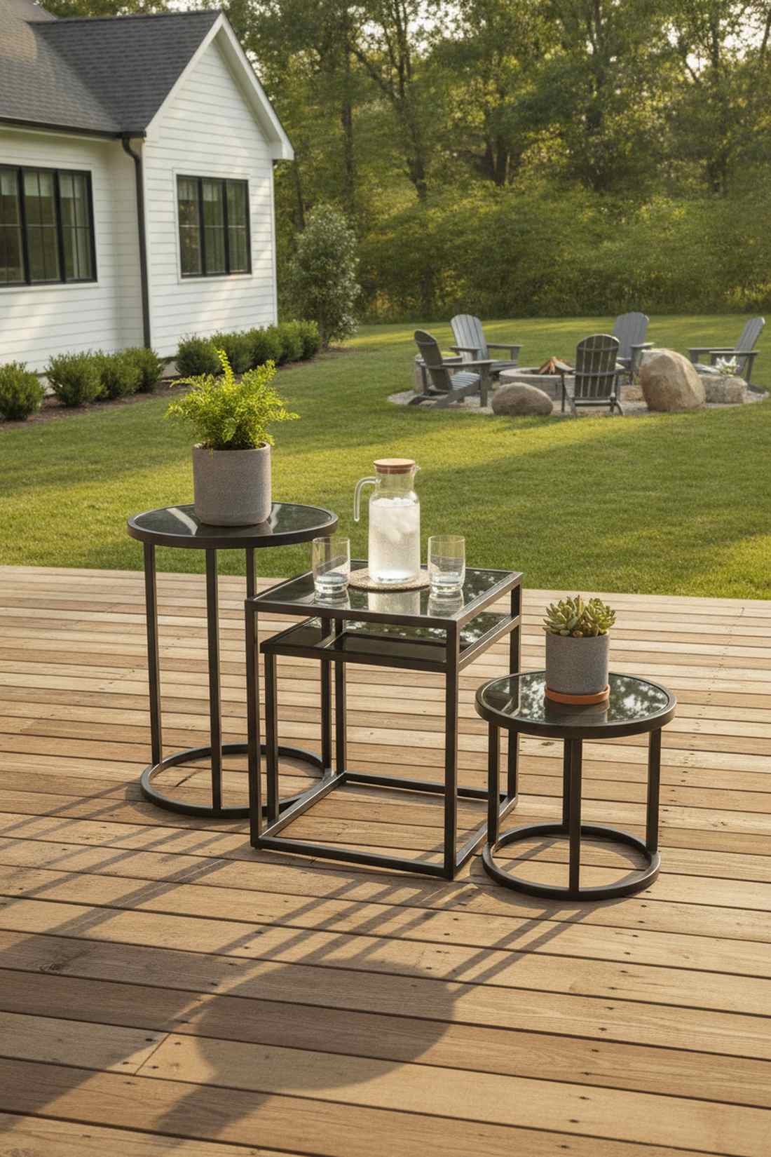 nested side tables