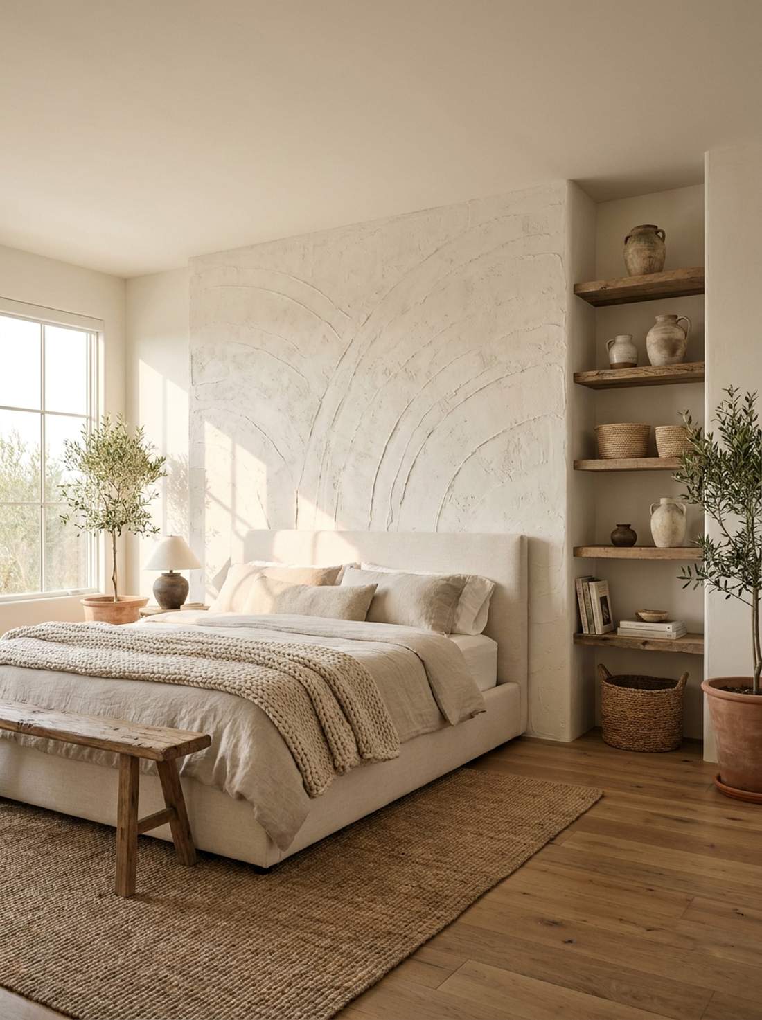 off white textured plaster