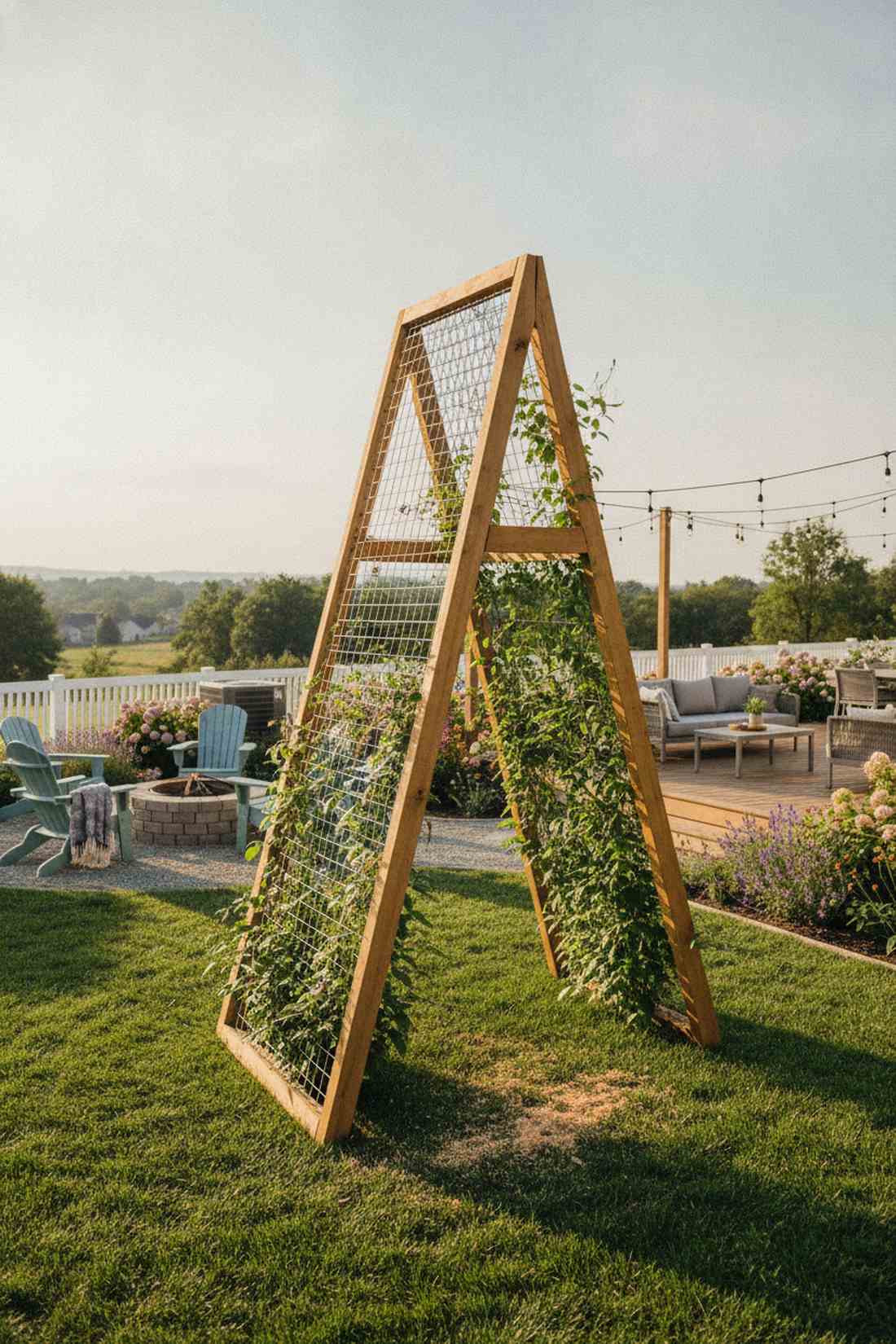 rain gutter grow tower