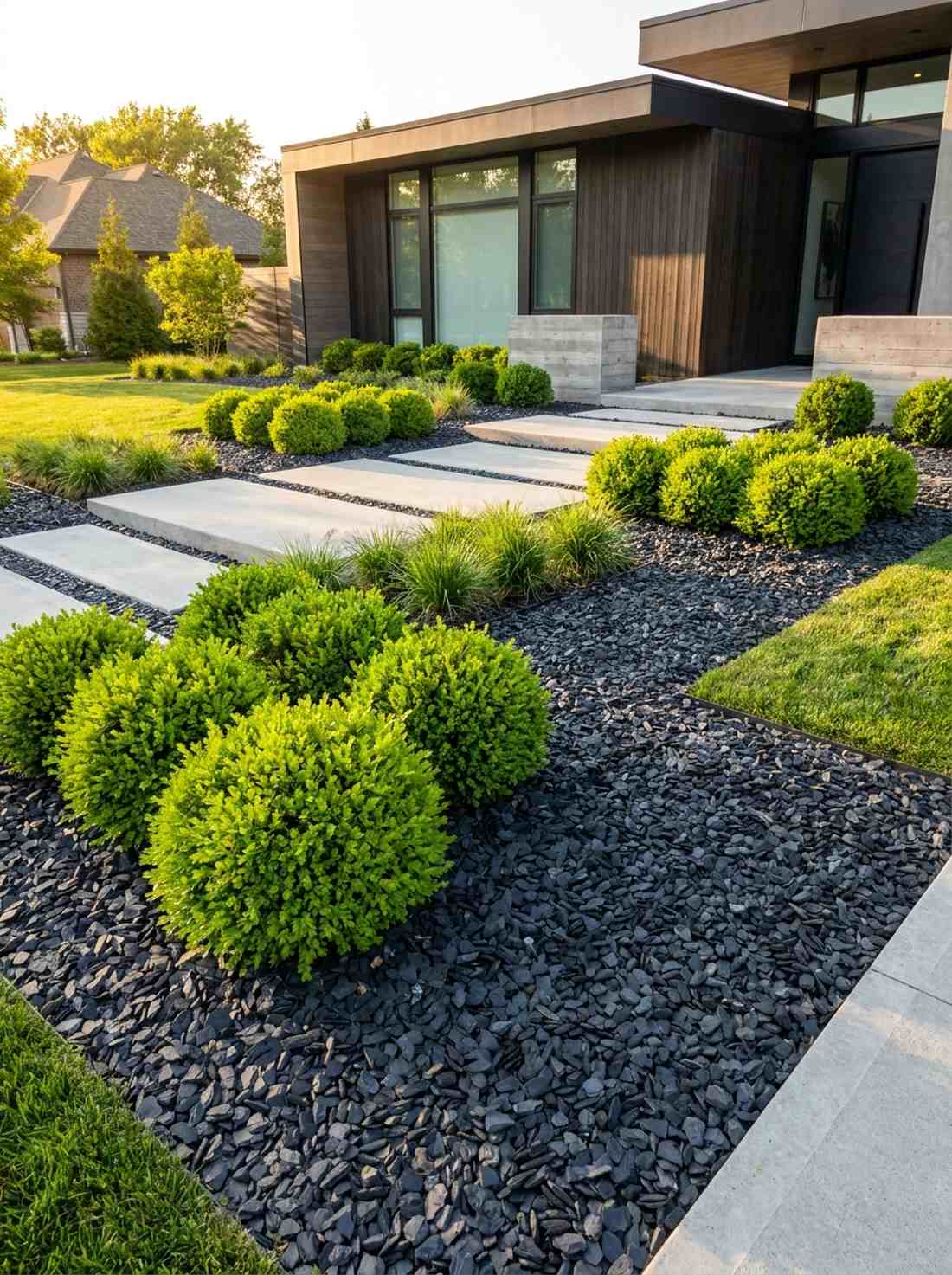 slate chip mulch alternative