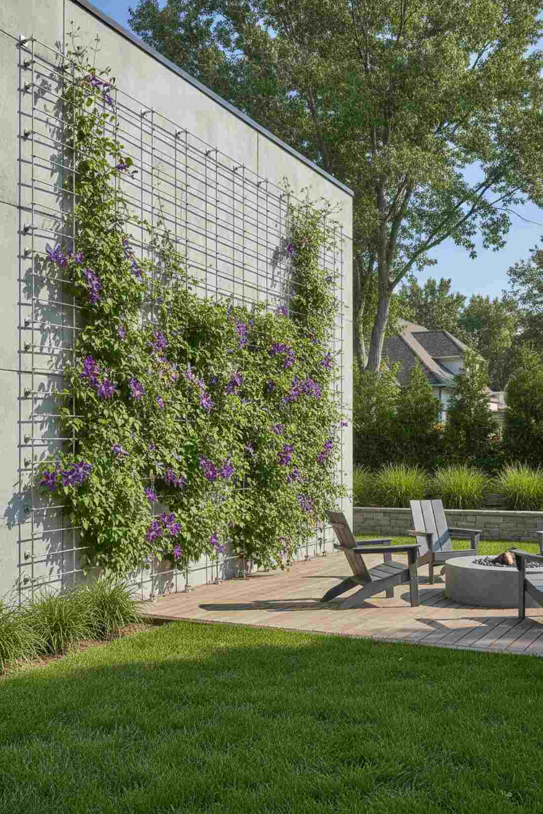 steel cable grid walls
