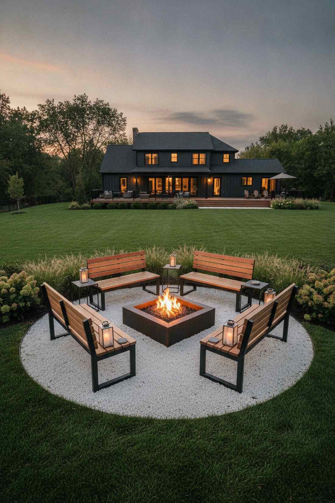 triangular cluster seating