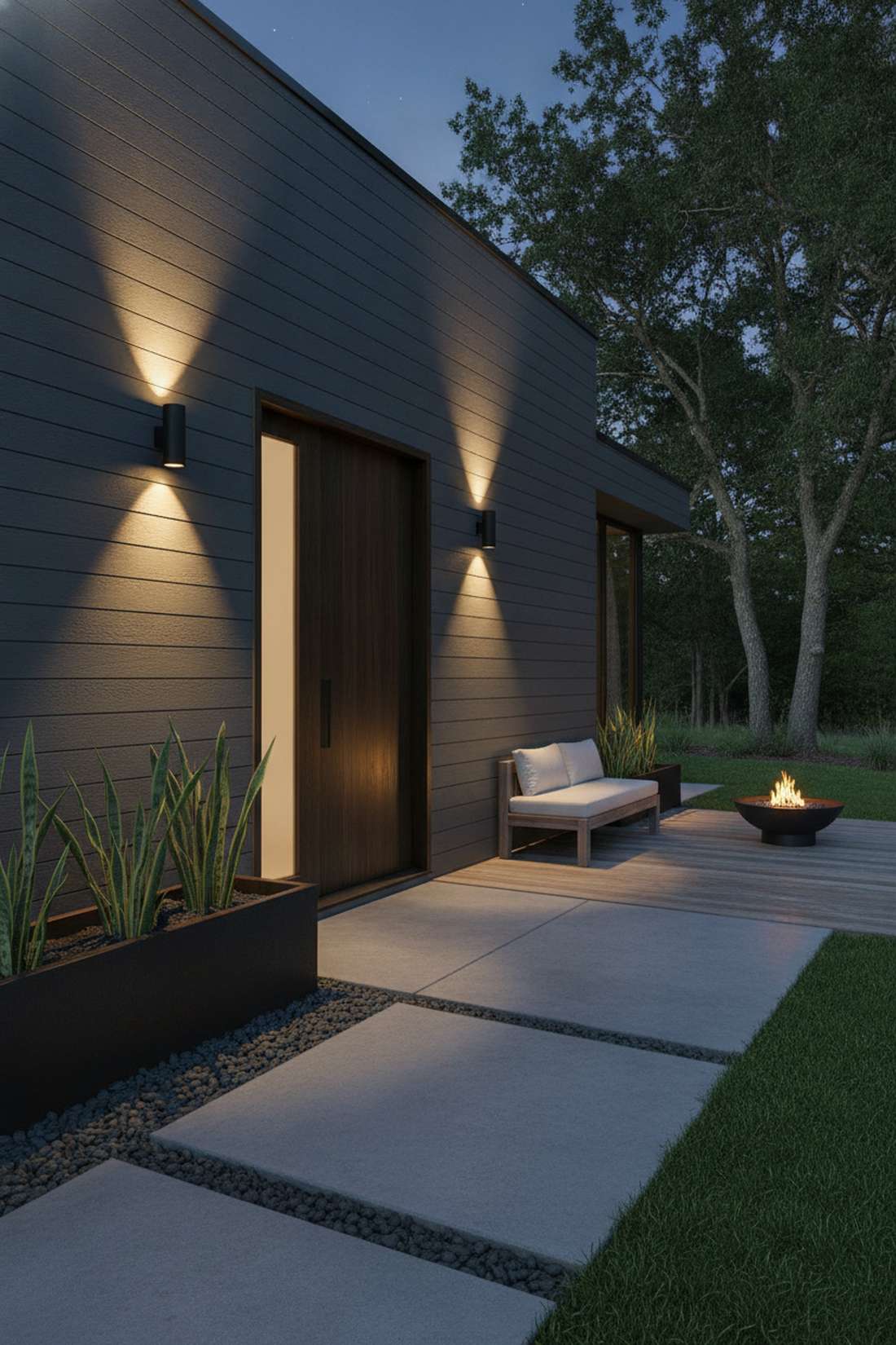 up down contemporary sconces