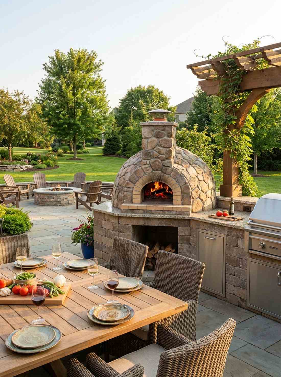 stone pizza oven