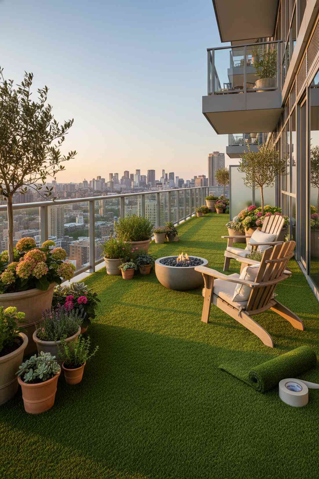 artificial grass base
