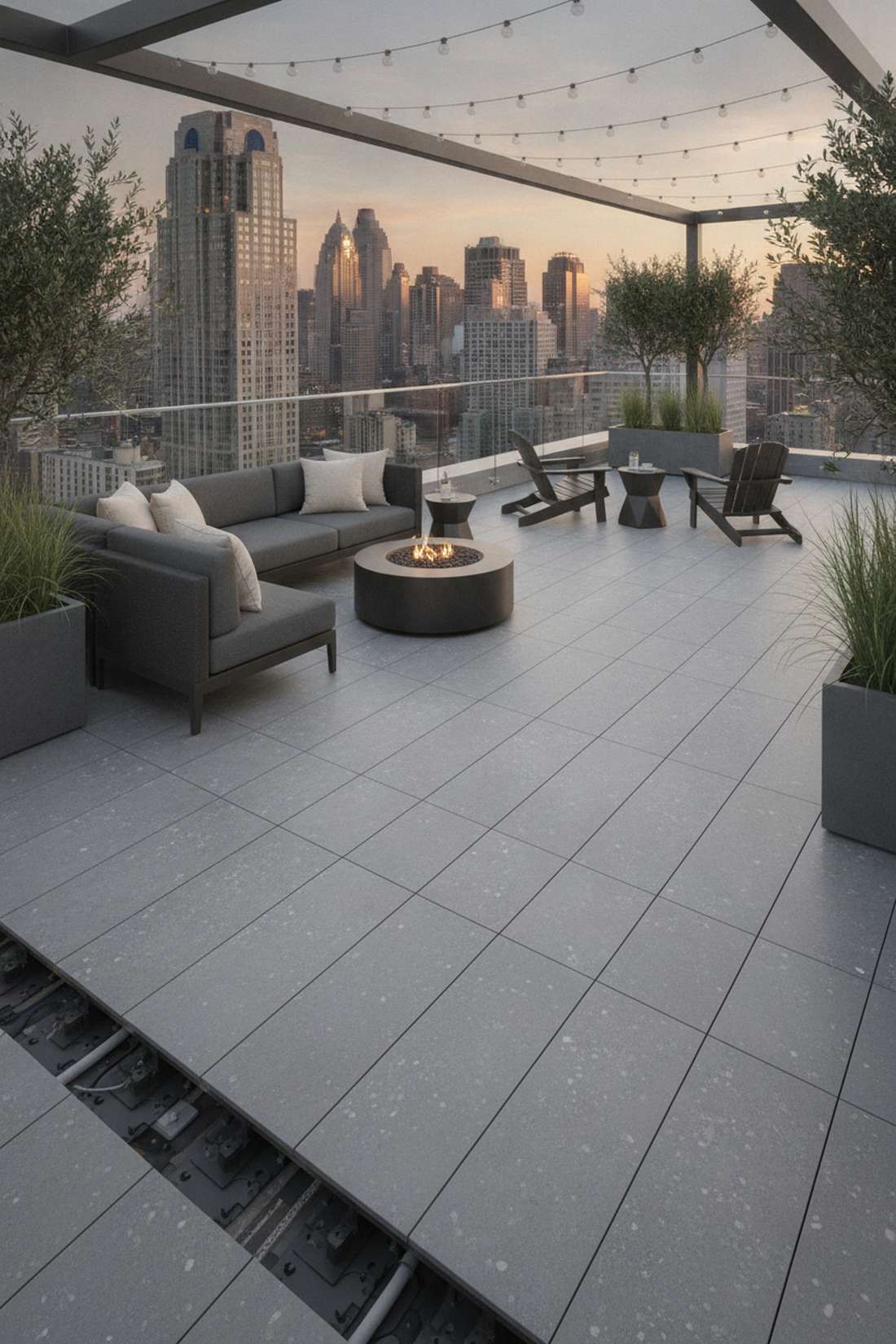 rooftop terrace decks