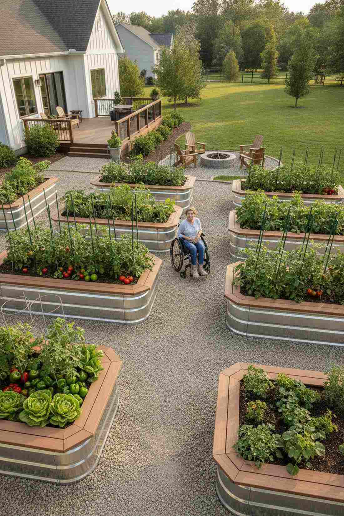 wheelchair accessible raised