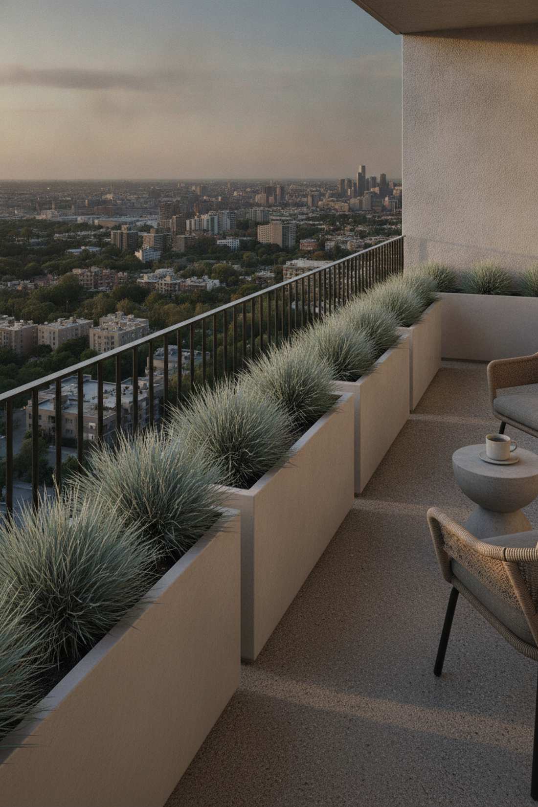 ornamental grass garden