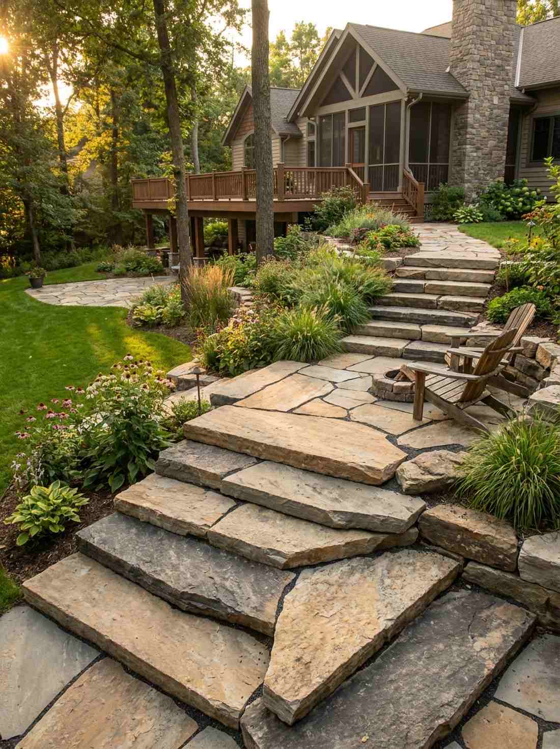 elevation change steps