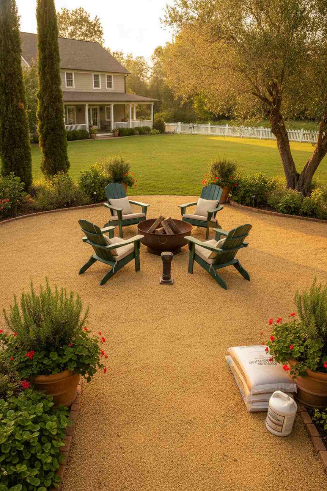 decomposed granite patio