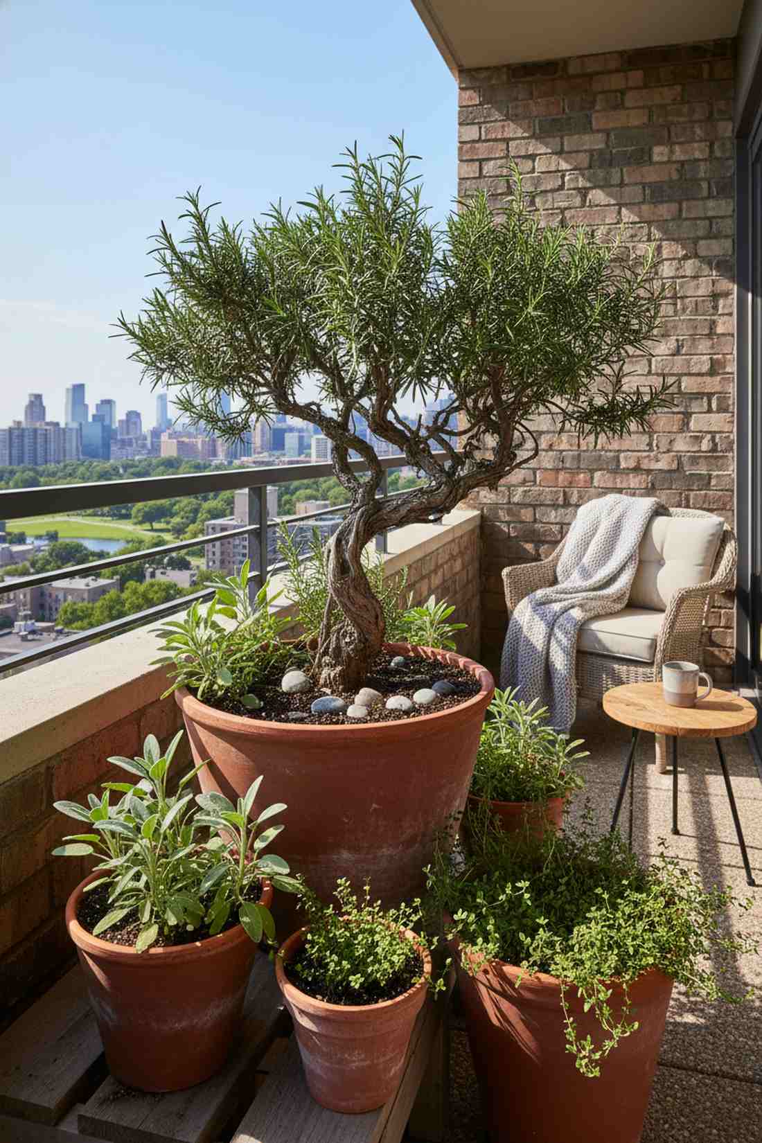 perennial herb garden