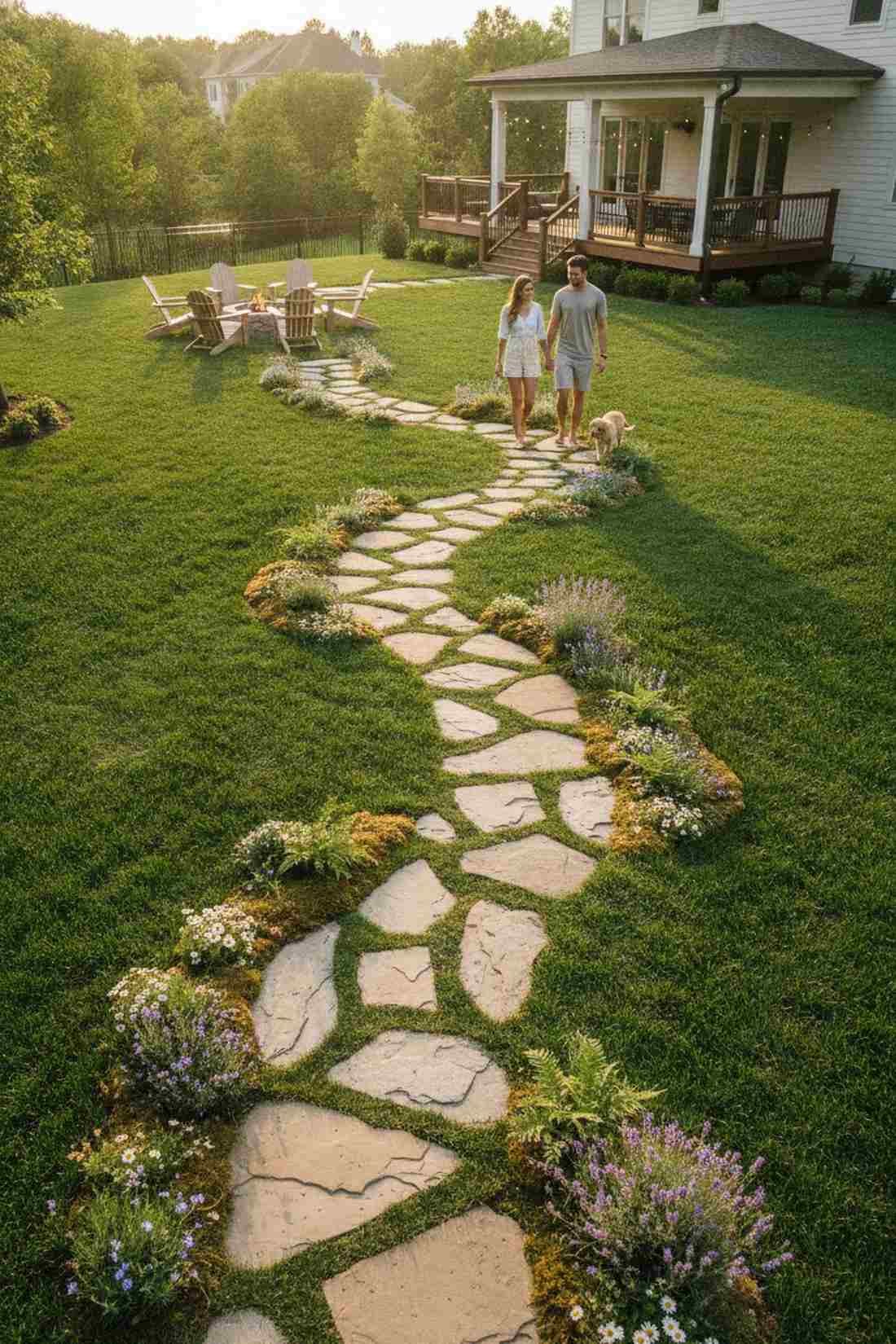 stepping stone pathway