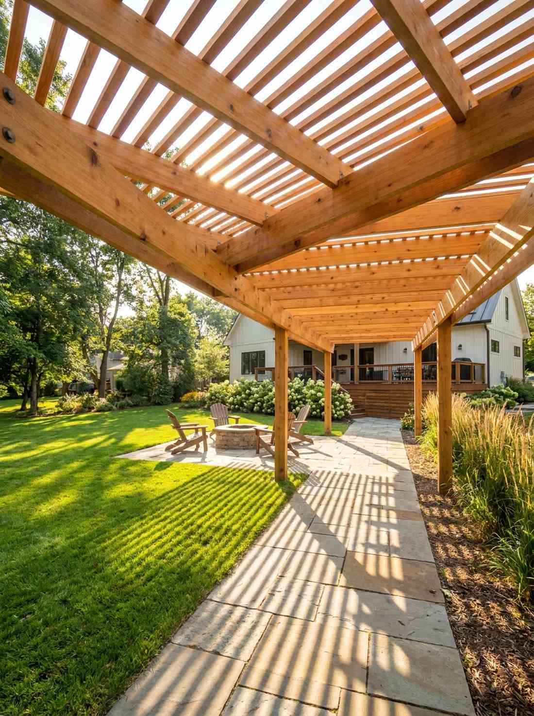 pergola light modulation