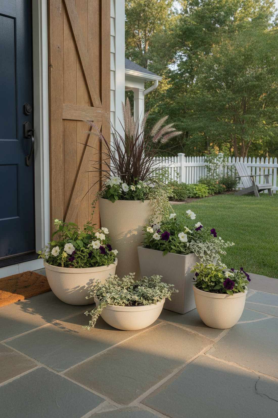 grouped pot clusters