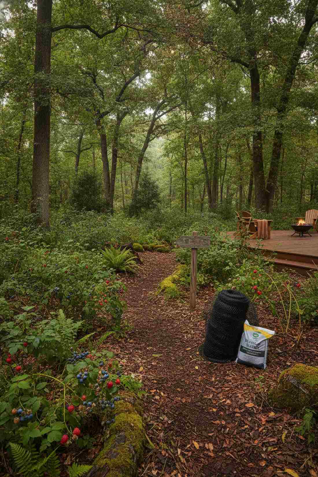 berry patch understory planting
