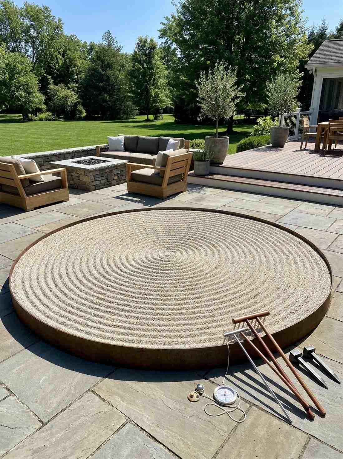 concentric circle patterns