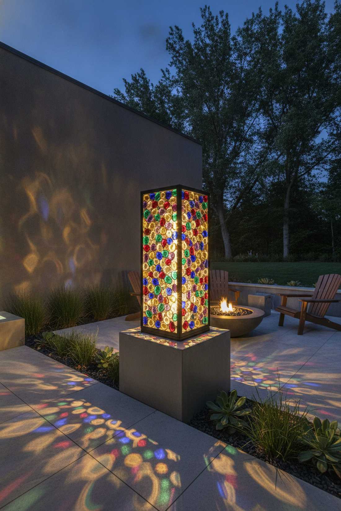flat back glass gems