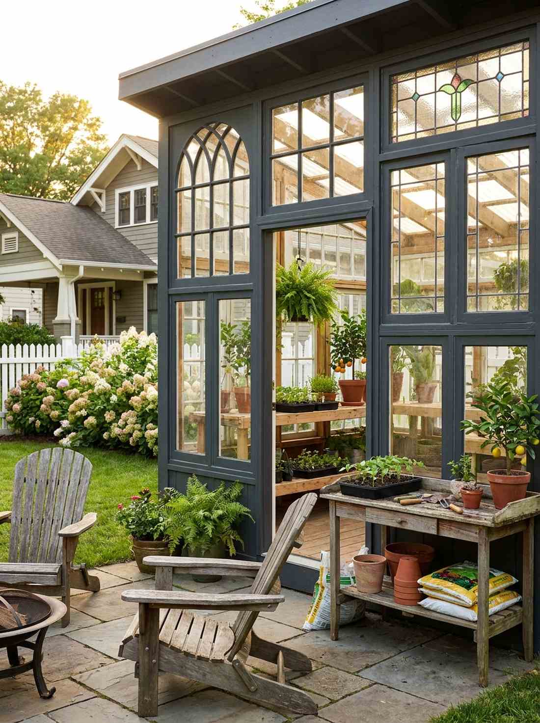 greenhouse window sanctuary