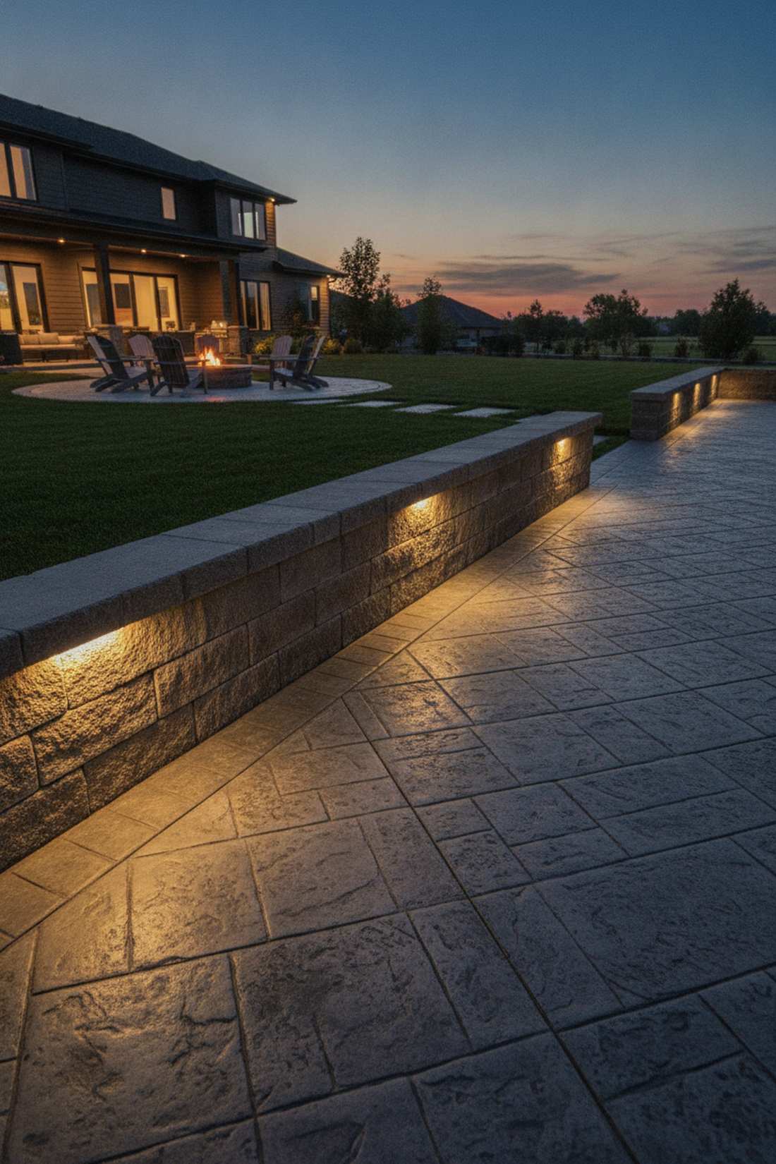 ground level wash lights
