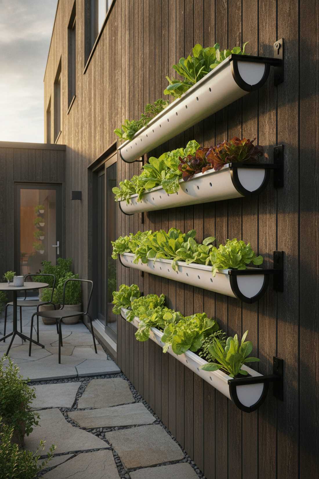 gutter garden channels