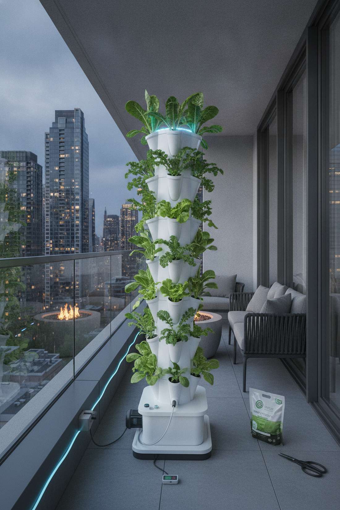 hydroponic tower gardens