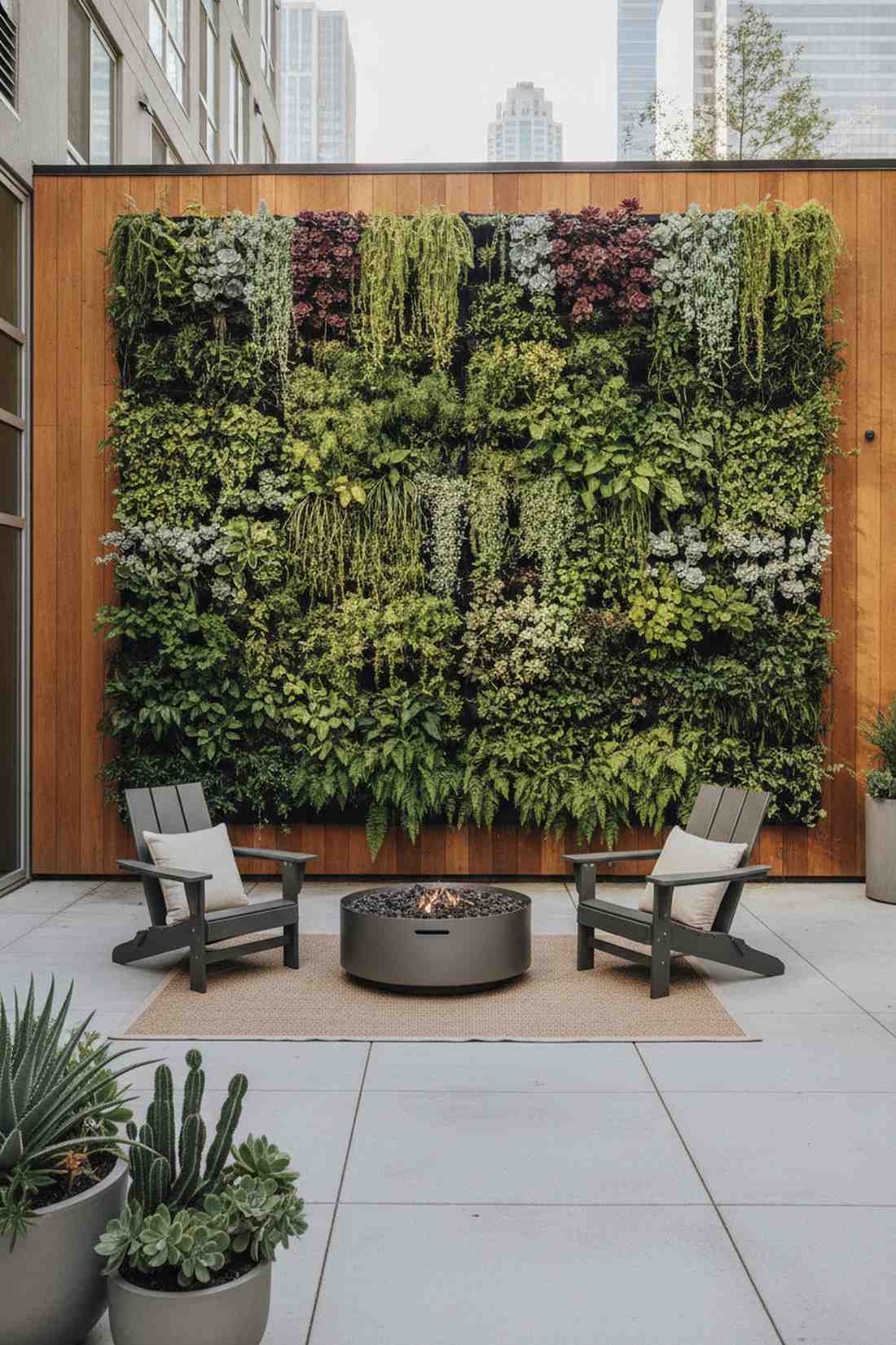living wall planter system
