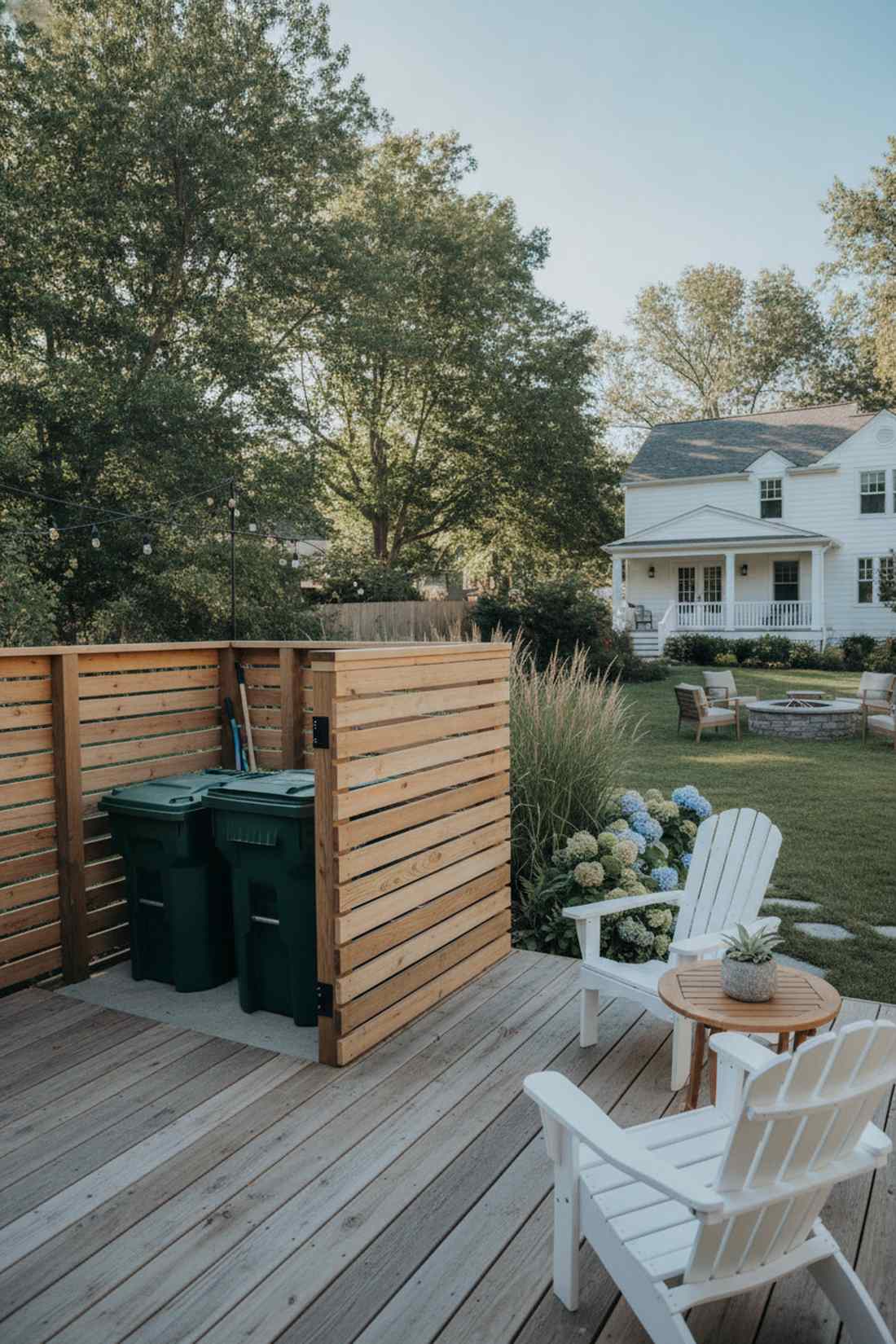 louvered privacy slat design