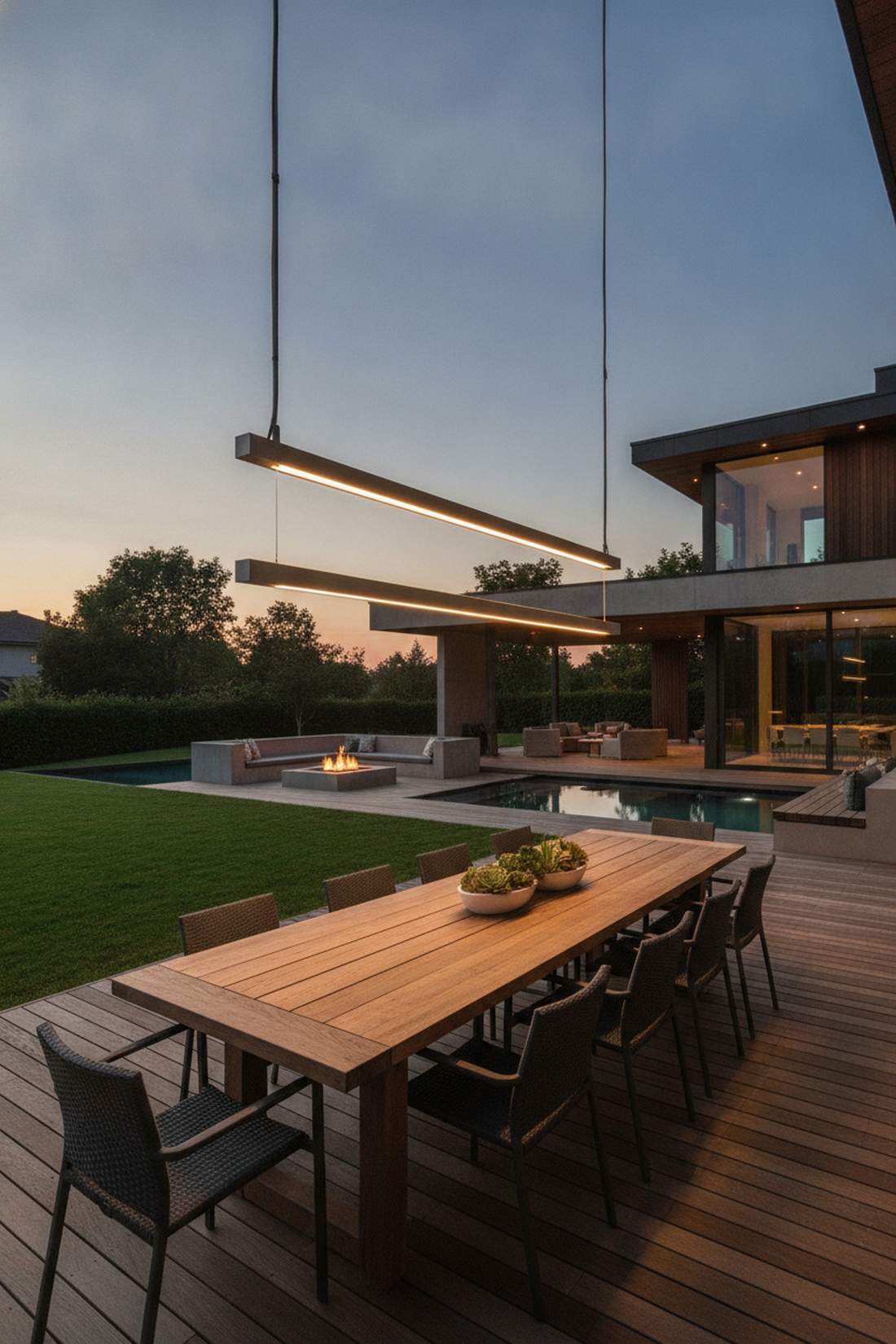 modern linear suspension