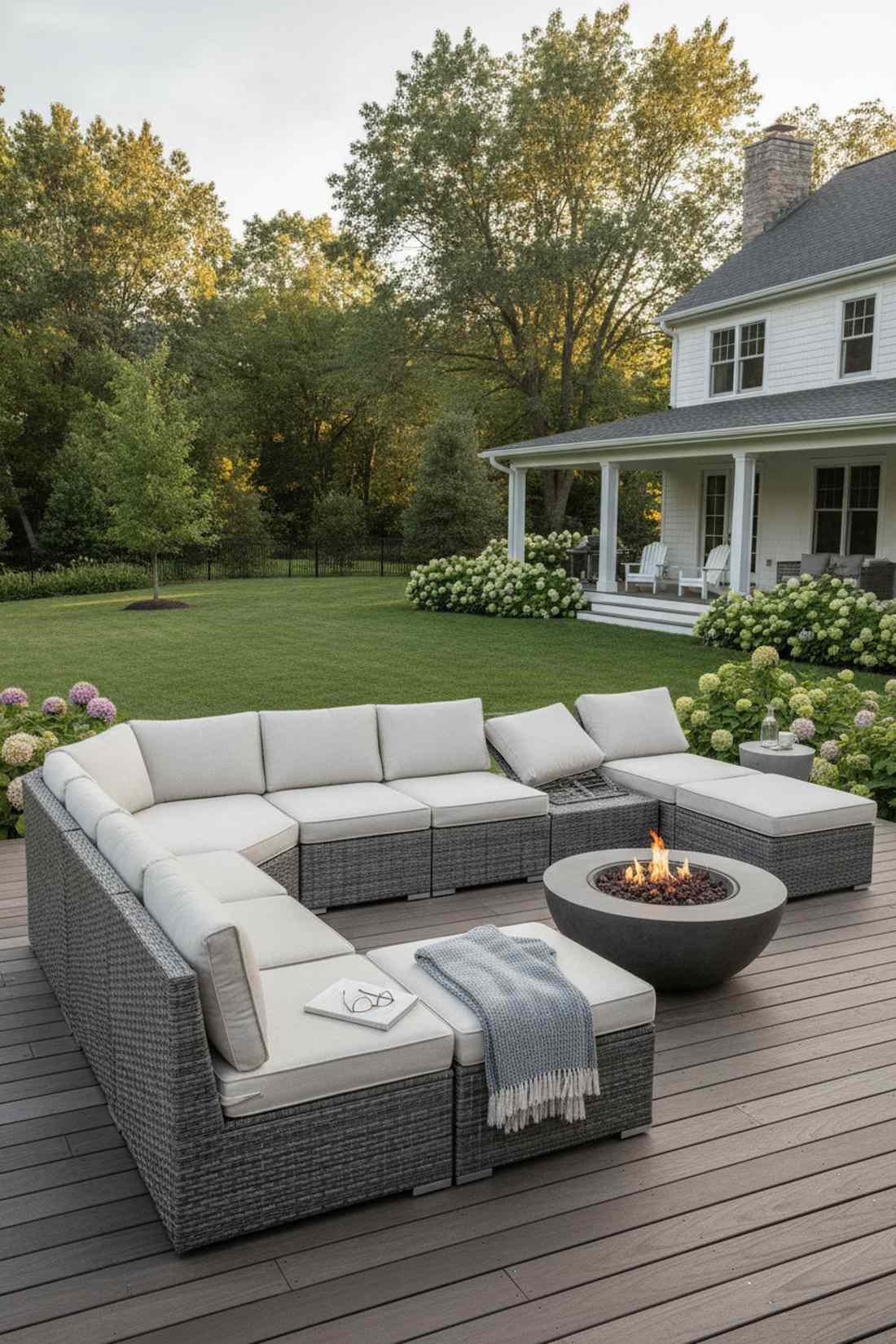 modular six piece with adjustable backrests