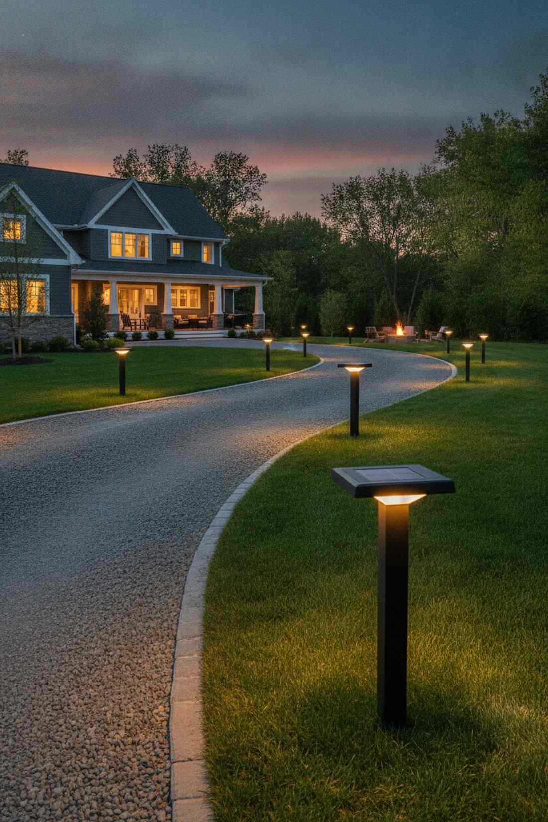 monocrystalline panel bollards