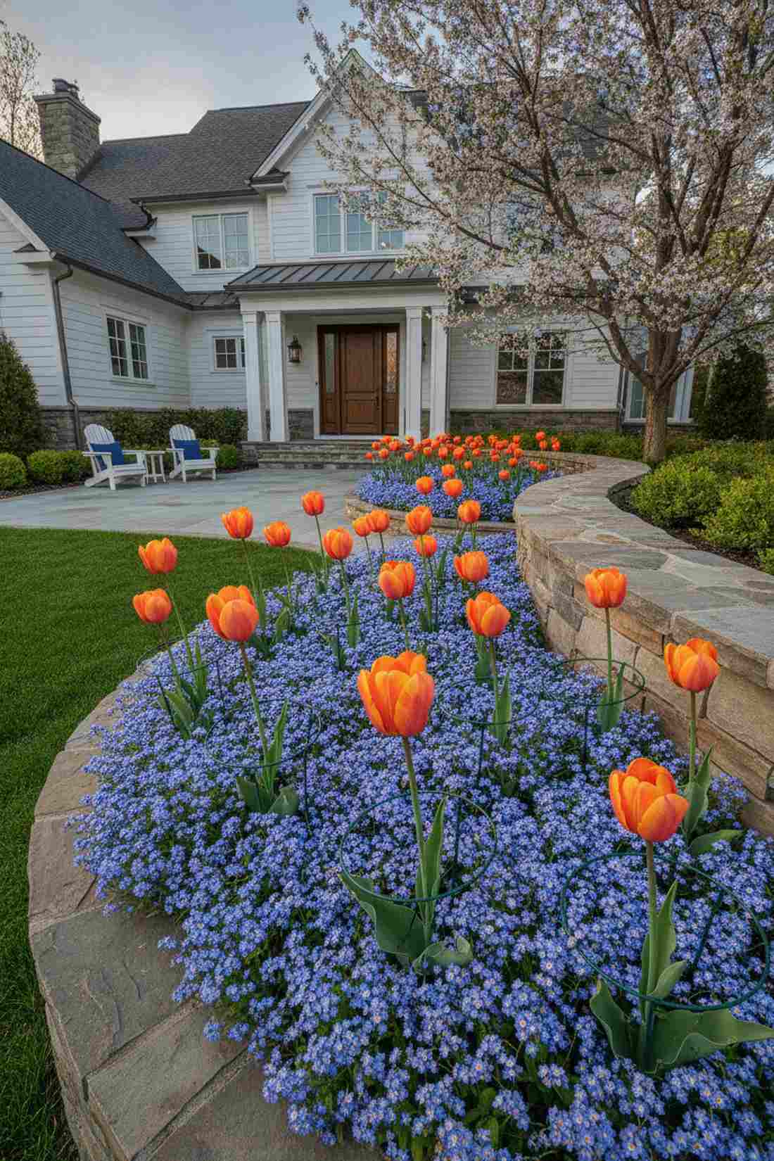 orange blue contrast