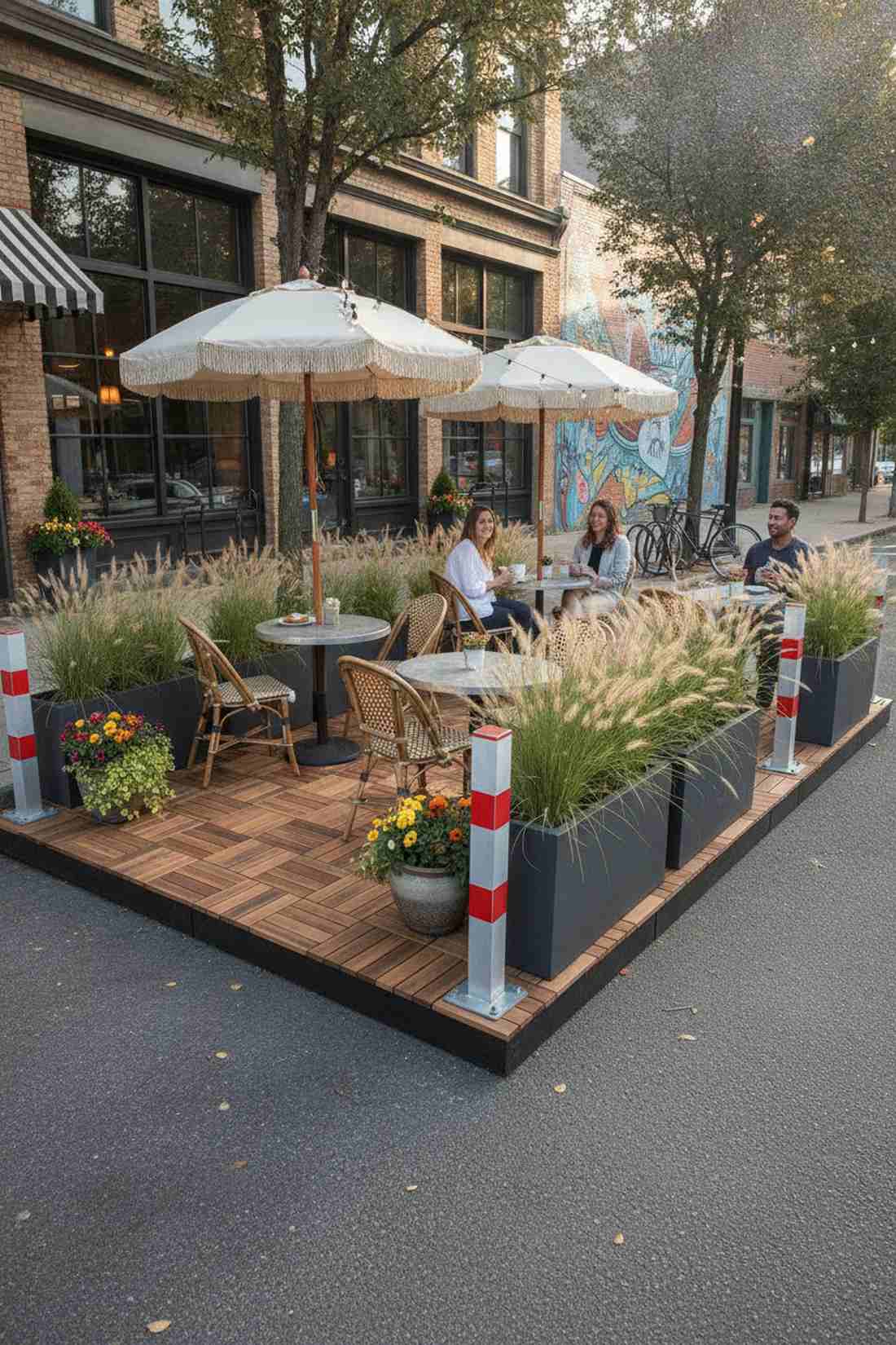 parklet curbside extensions