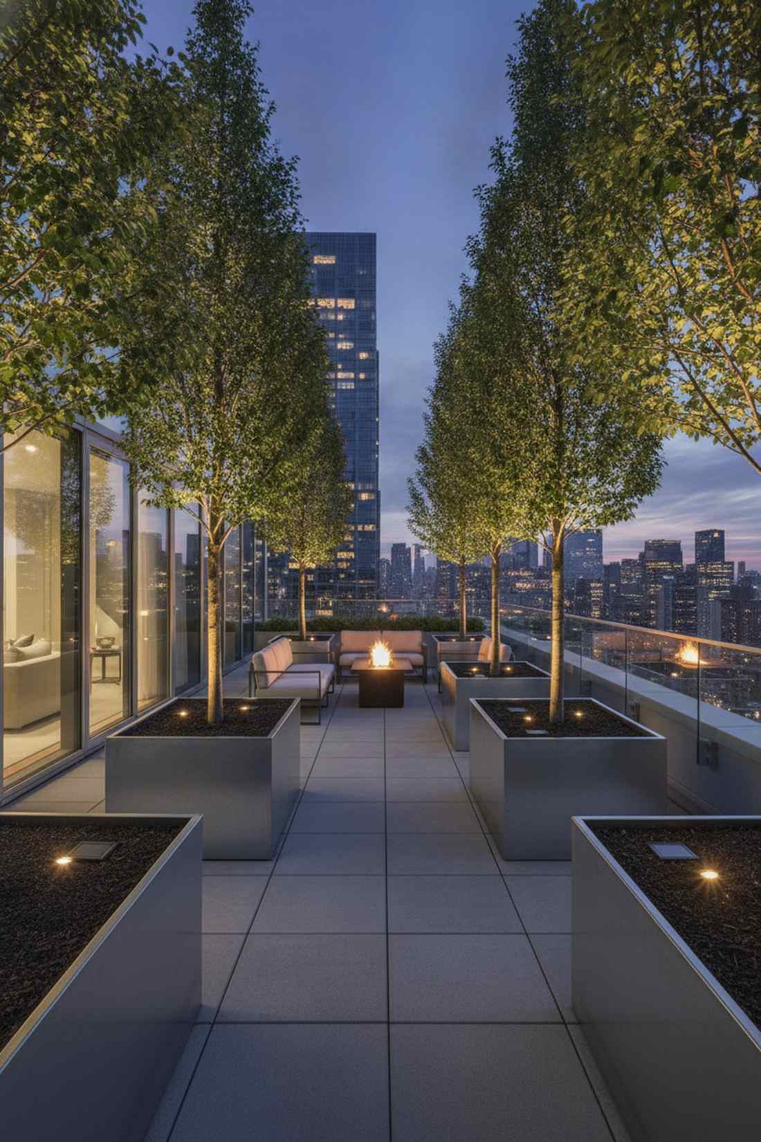 penthouse terrace wraparound