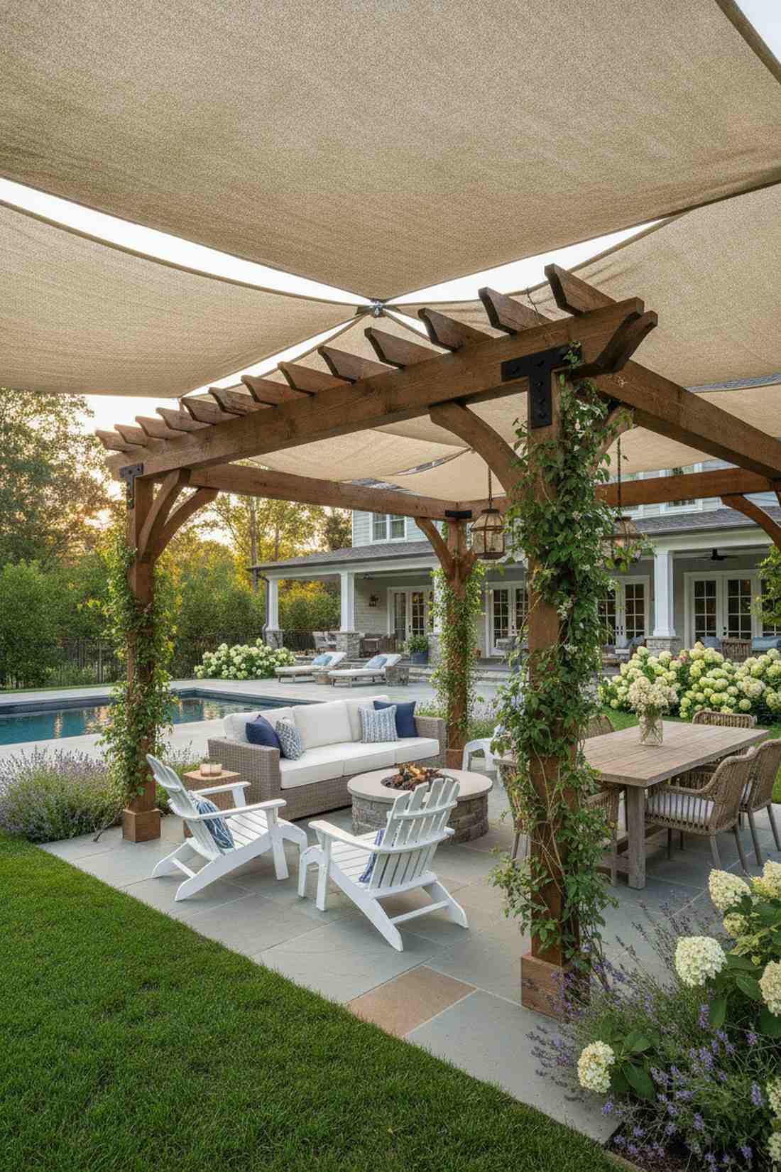 pergola canopy overhead definition
