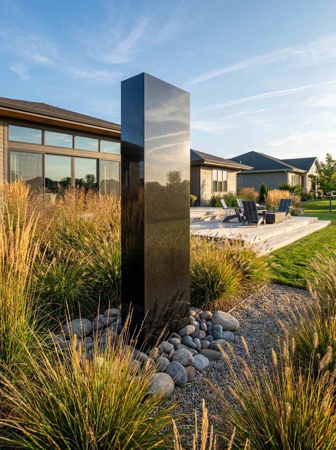 polished granite monolith