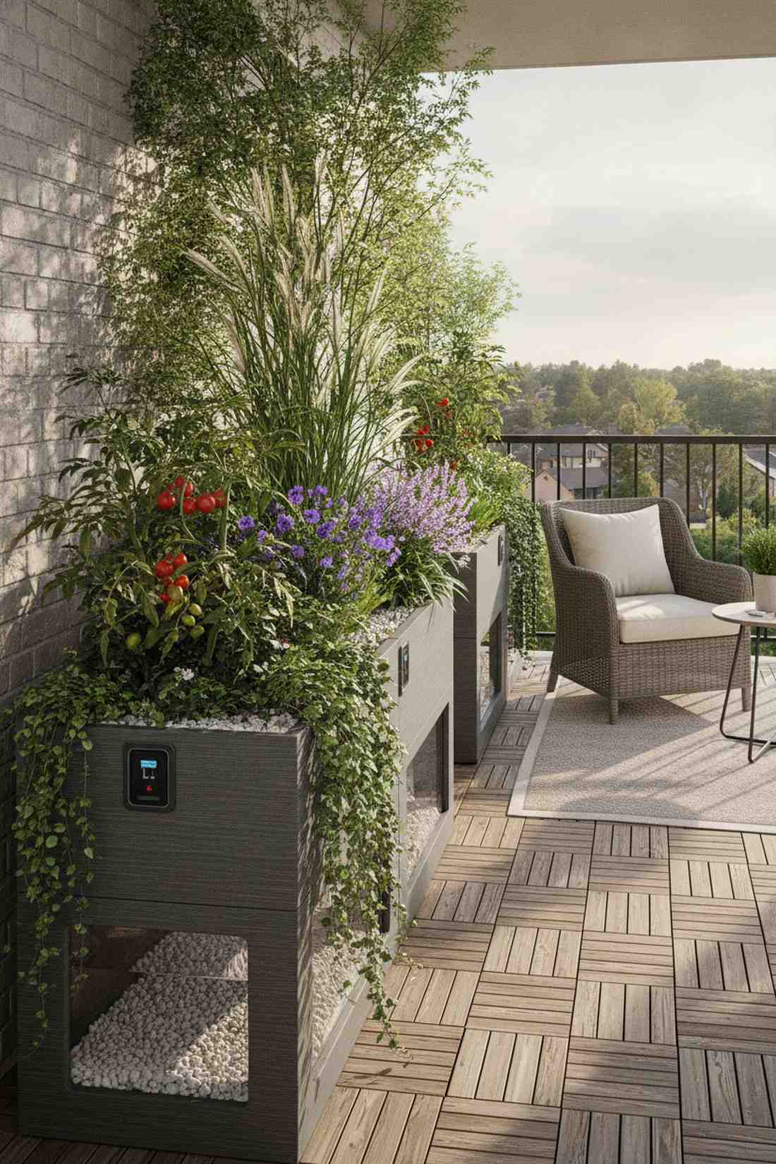 reservoir bottom planter boxes