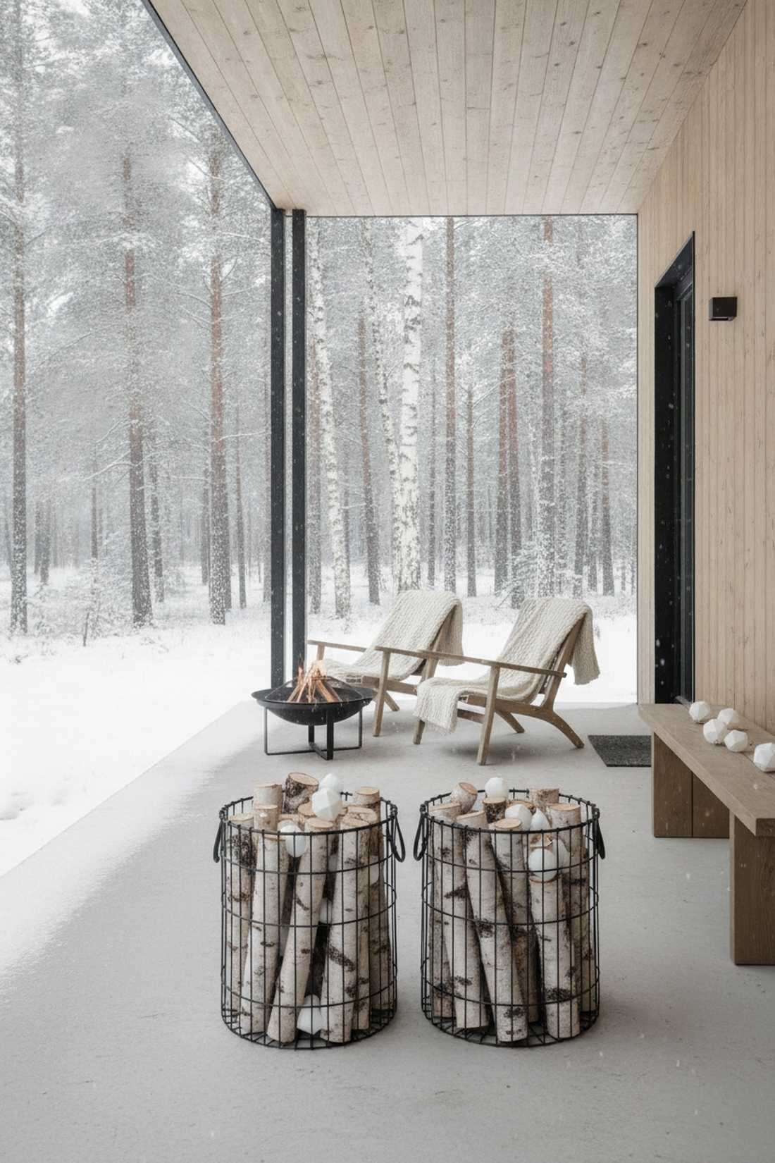 scandinavian winter simplicity