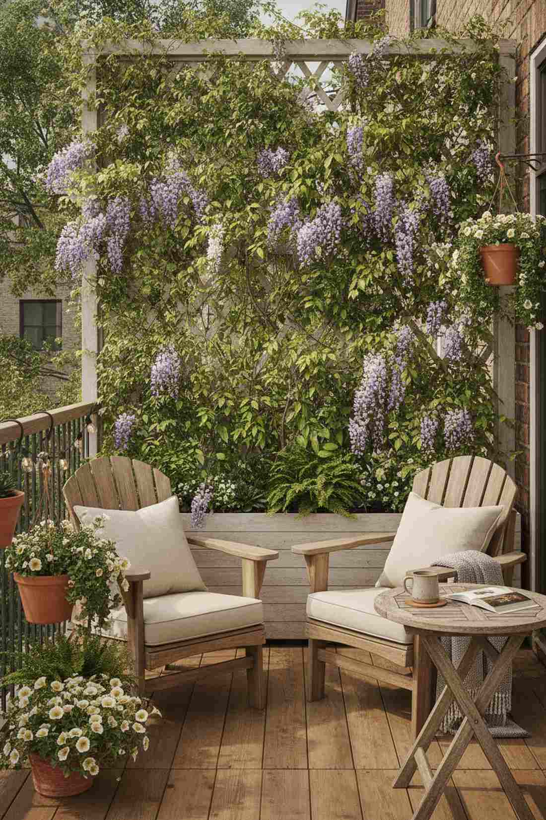screen planter combinations