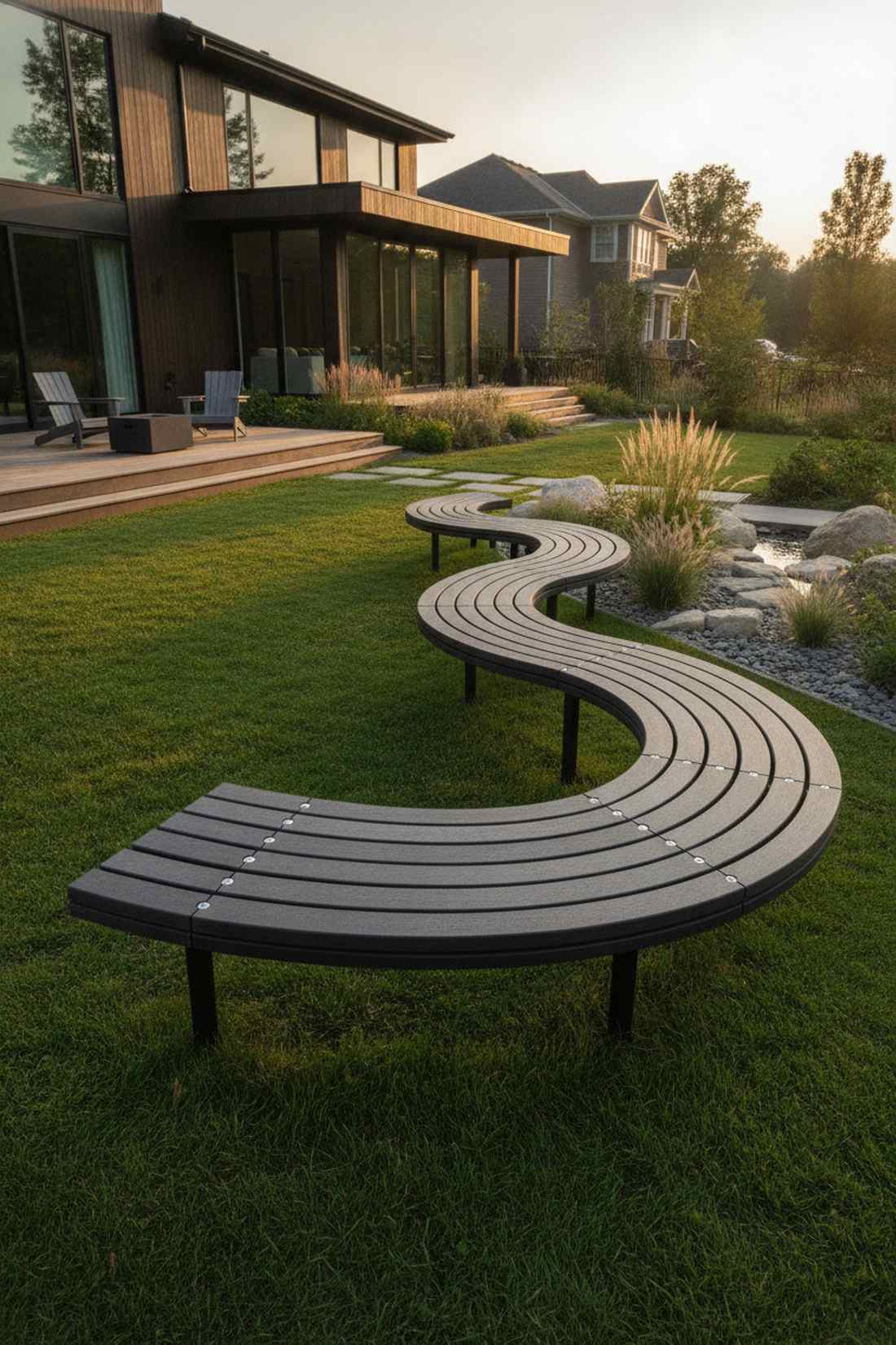 serpentine bench ribbon