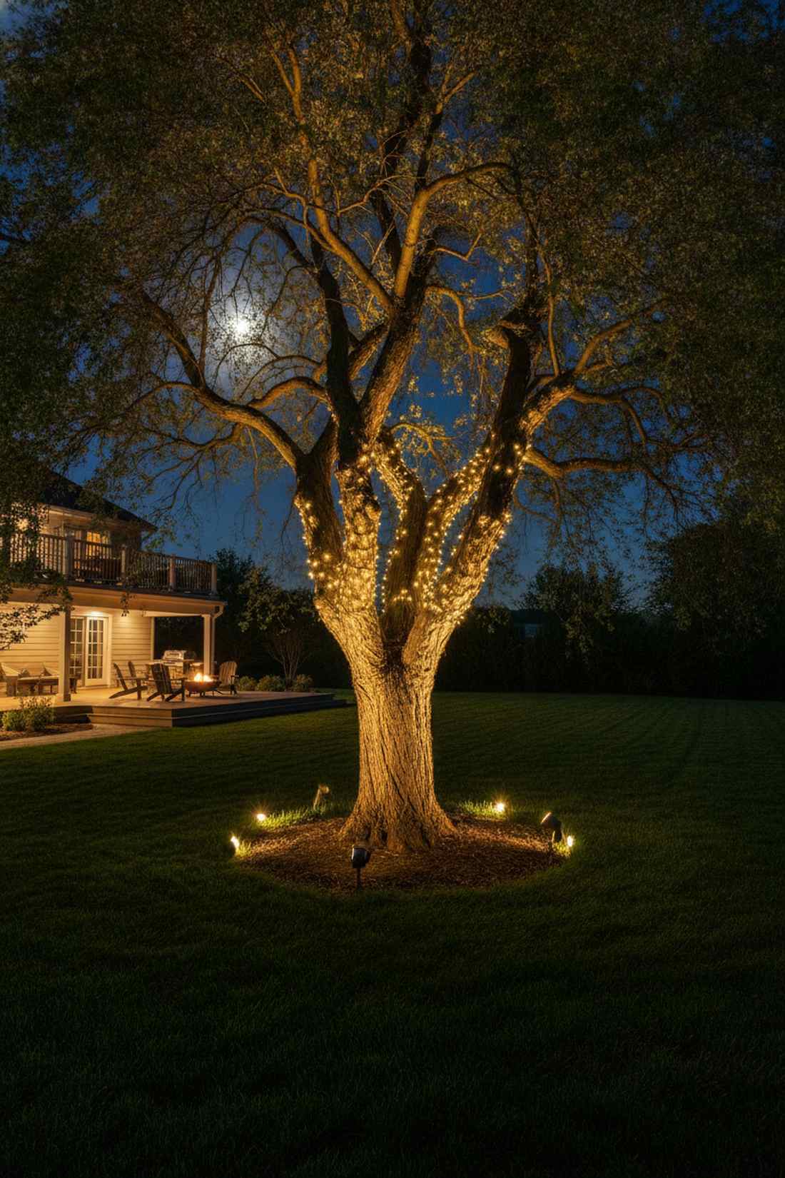specimen tree spotlight
