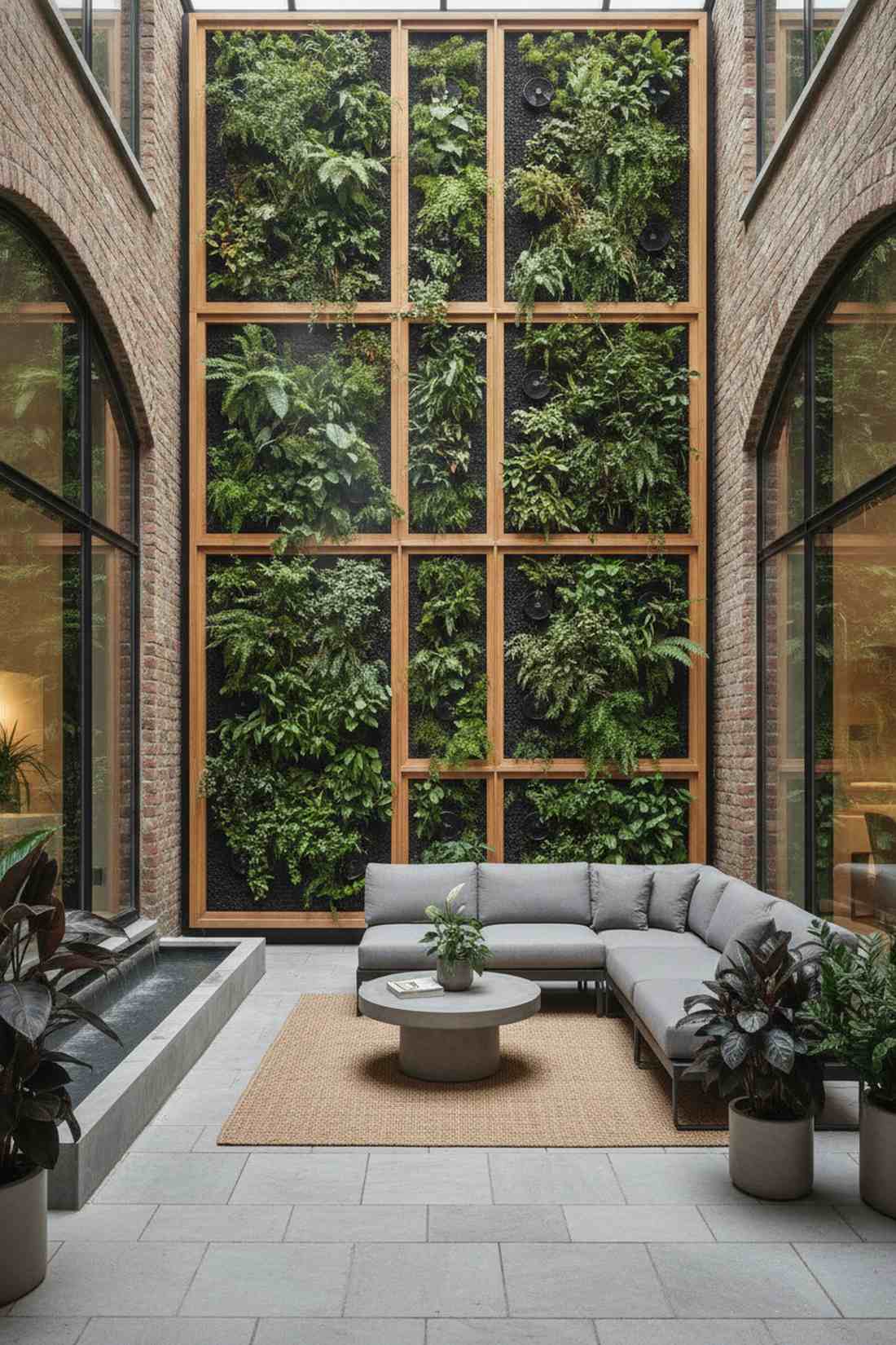 stackable planter box columns