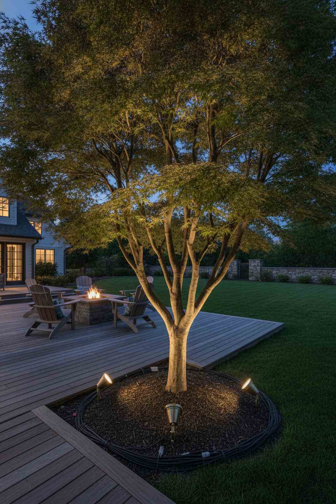 tree uplighting fixtures