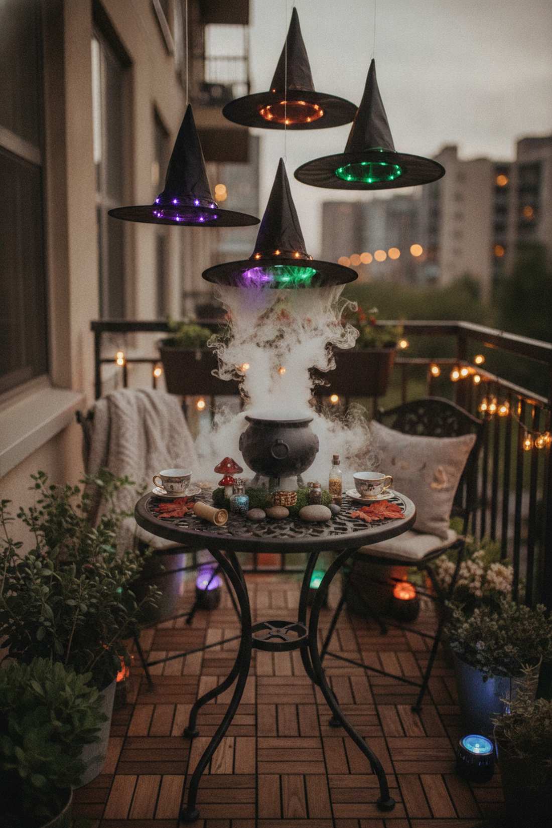 witches tea party