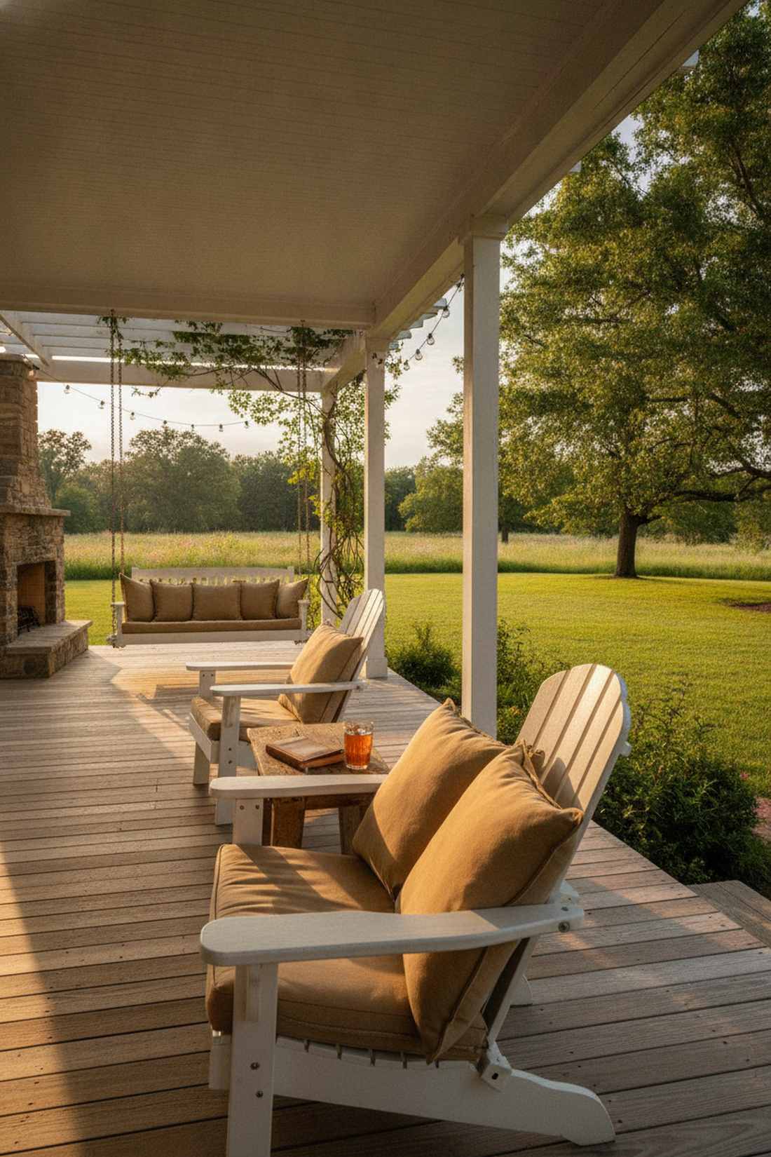 canvas duck cloth traditional porch cushions