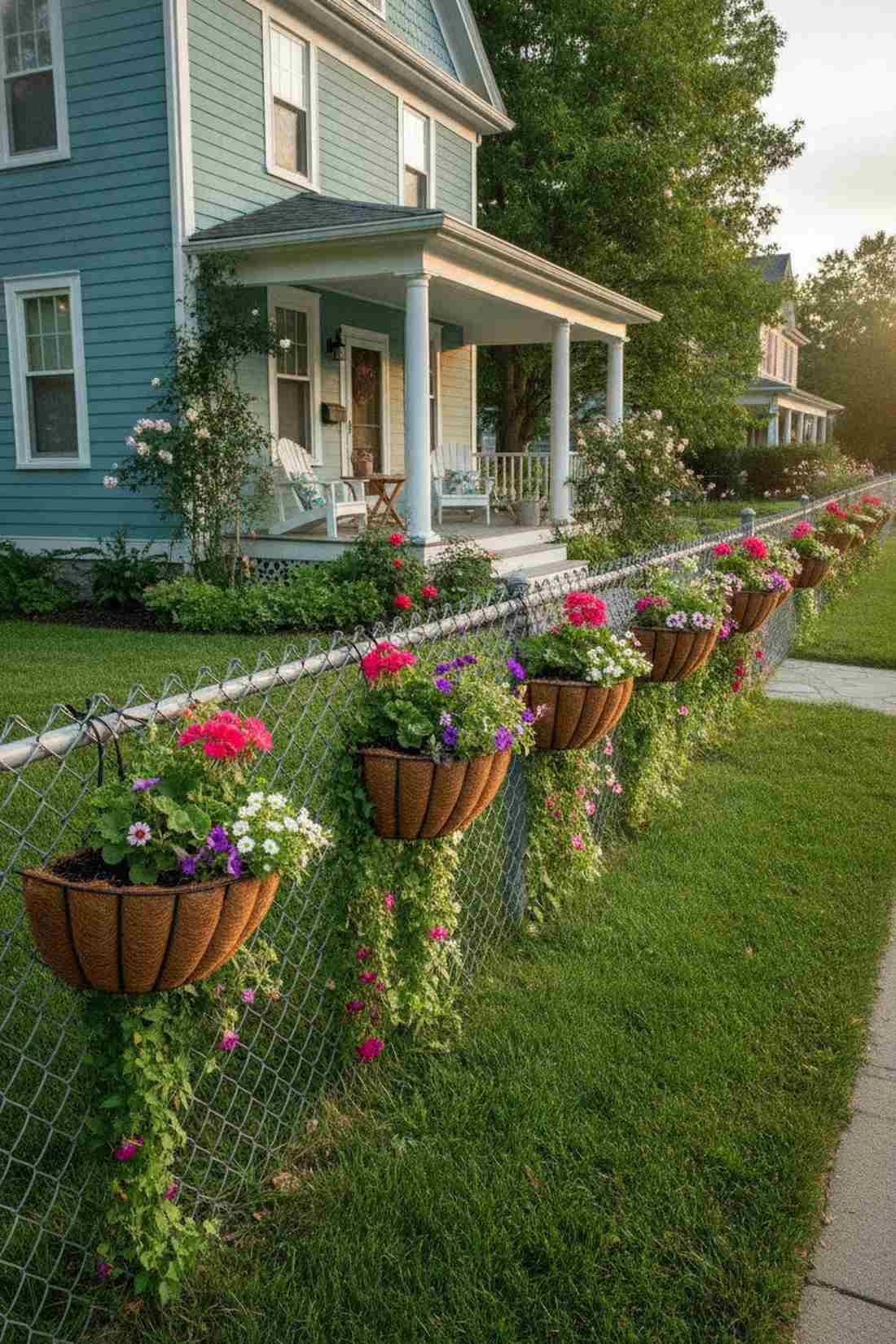 chain link basket weave