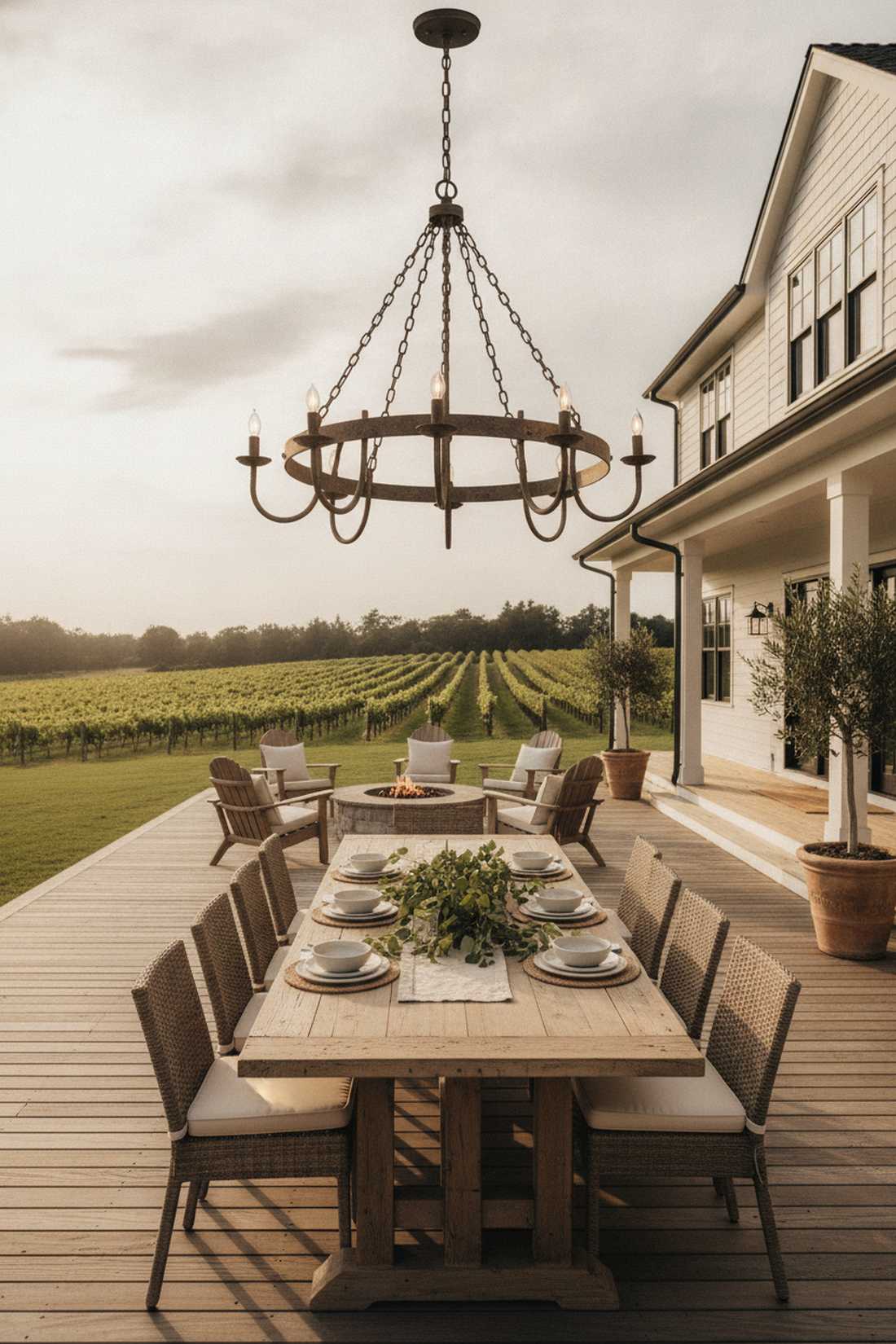 chandelier statement piece