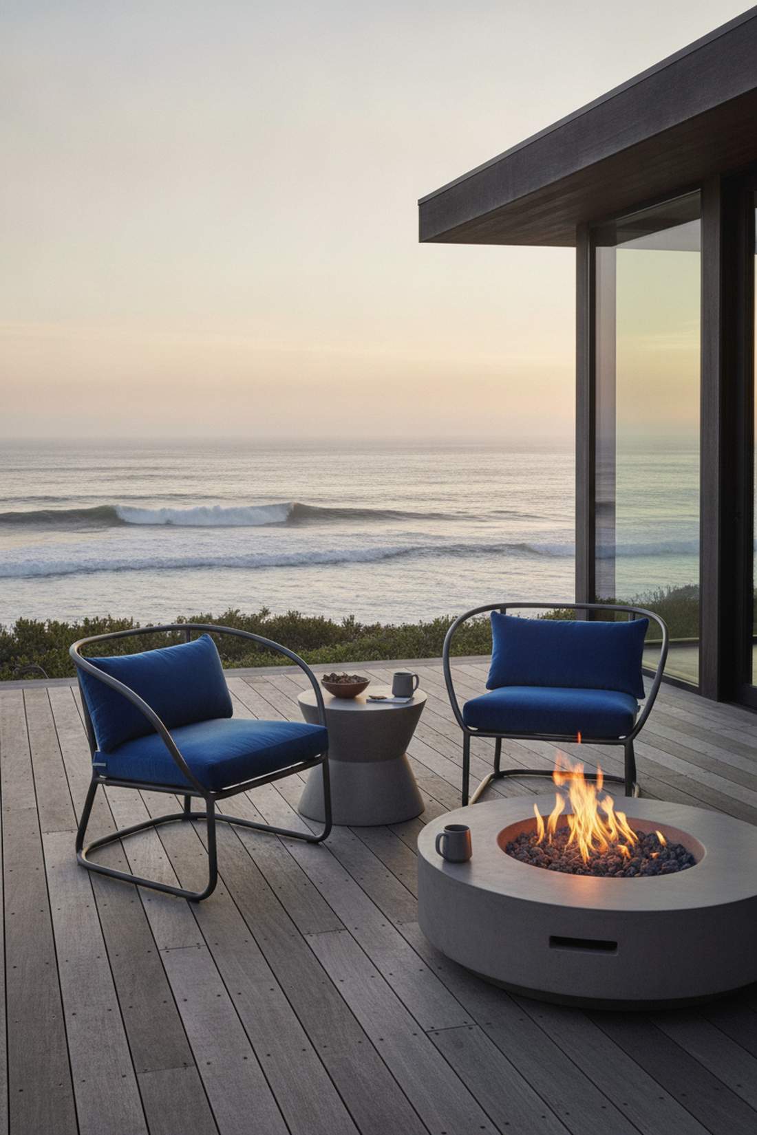 curved barrel back armchair