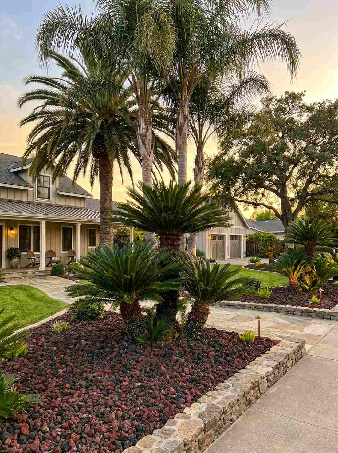 cycad and palm mixed canopy