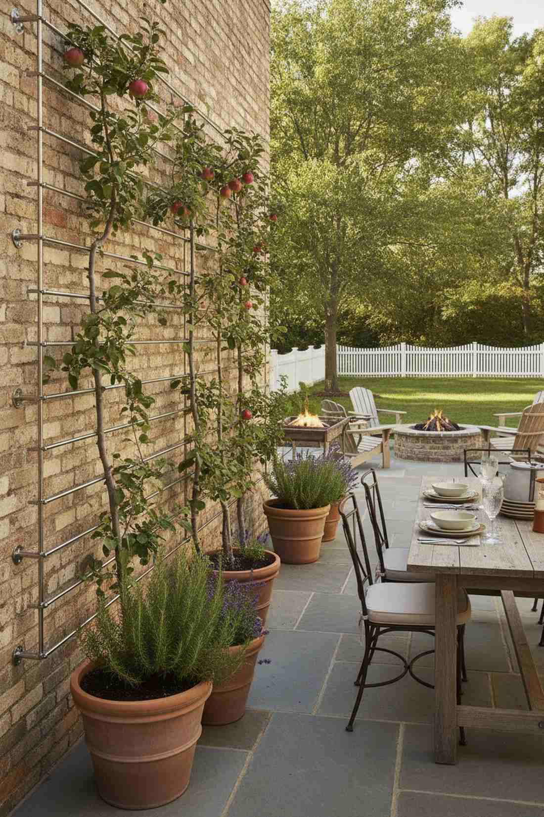 espalier fruit trees