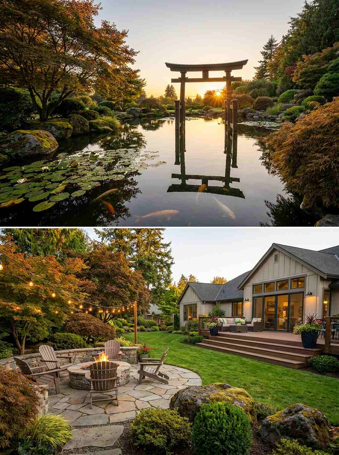 floating water torii